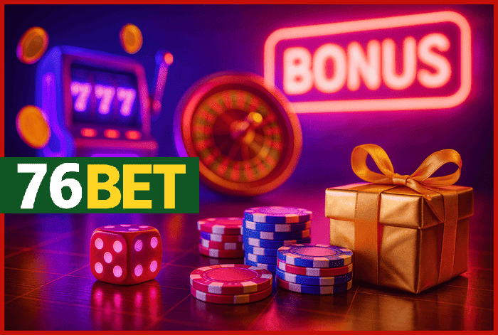 Exemplo Rollover 1 ilustrado com valores reais para demonstrar requisitos de apostas na 76BET.